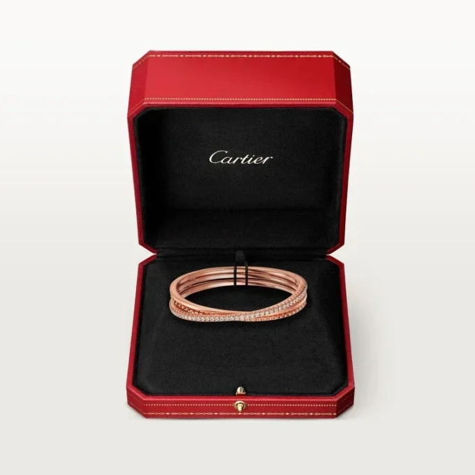 Pulseira Etincelle De Cartier, semi-pavimentada
