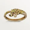 Pulseira Faune Et Flore De Cartier, diamantes amarelos, laranja e castanhos, pavé