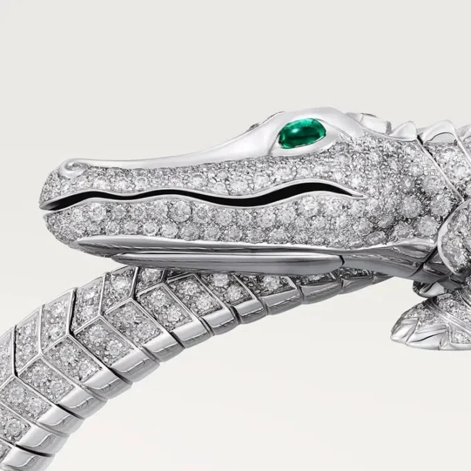 Pulseira Faune Et Flore De Cartier, Pavé