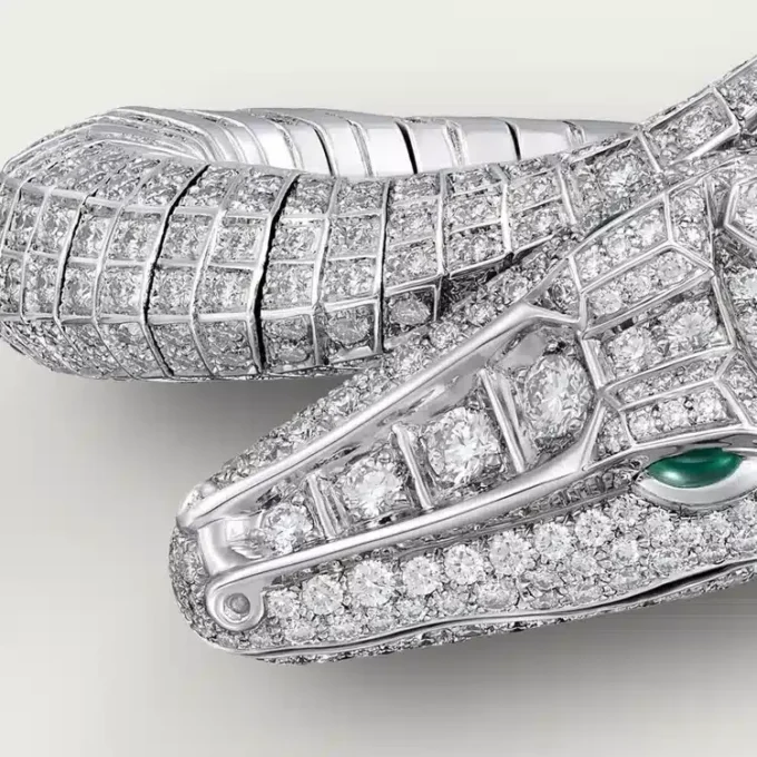 Pulseira Faune Et Flore De Cartier, Pavé