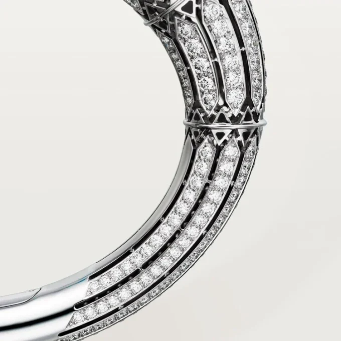 Pulseira Geometrie & Contrastes, turquesa, pavé