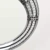 Pulseira Geometrie & Contrastes, turquesa, pavé
