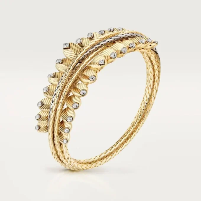 Pulseira Grain De Café, Diamantes