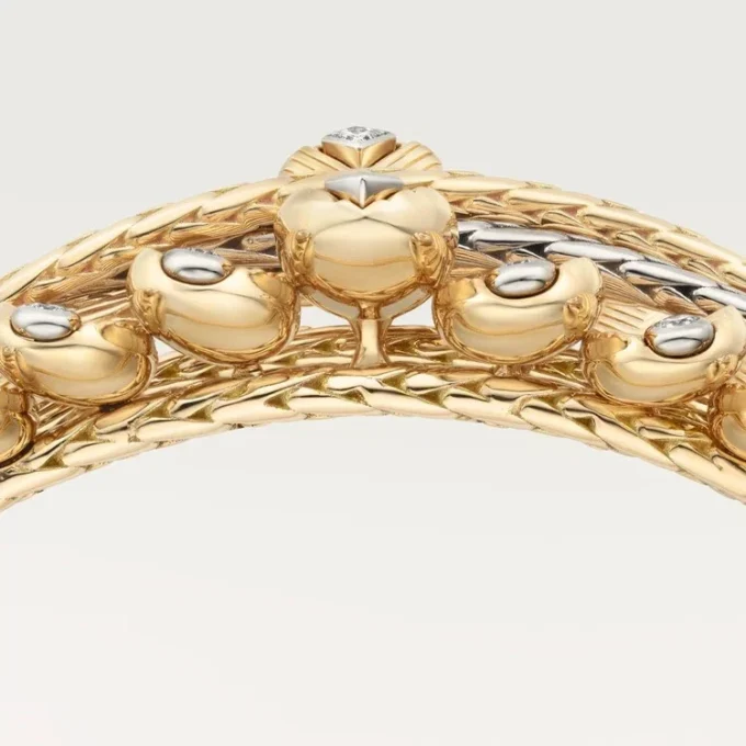 Pulseira Grain De Café, Diamantes