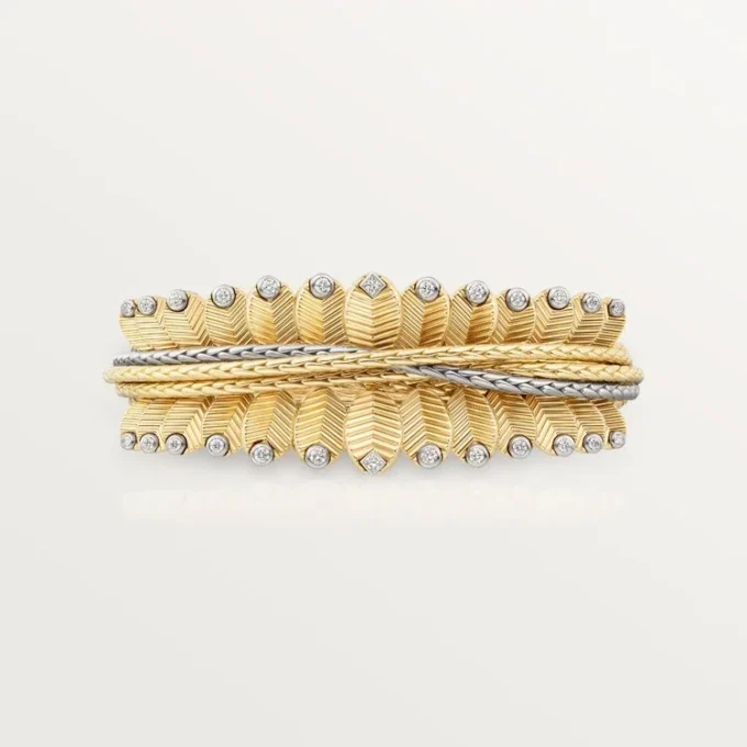 Pulseira Grain De Café, Diamantes