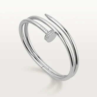 Pulseira Juste Un Clou, Dupla, Diamantes