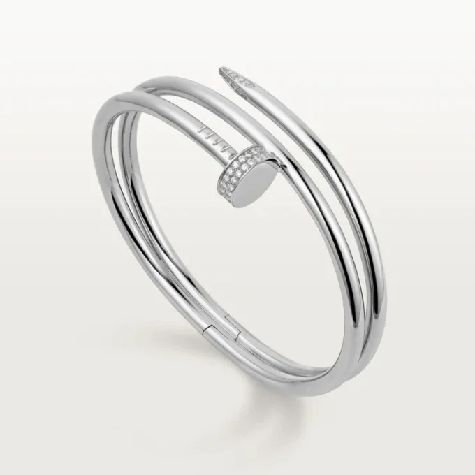Pulseira Juste Un Clou, Dupla, Diamantes
