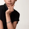 Pulseira Juste Un Clou, Dupla, Diamantes