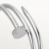 Pulseira Juste Un Clou, Dupla, Diamantes