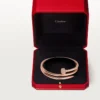 Pulseira Juste Un Clou, Dupla, Diamantes
