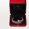 Pulseira Juste Un Clou, Dupla, Meio Pavé