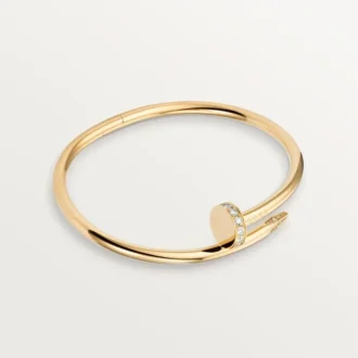 Pulseira Juste Un Clou, Modelo Clássico, Diamantes