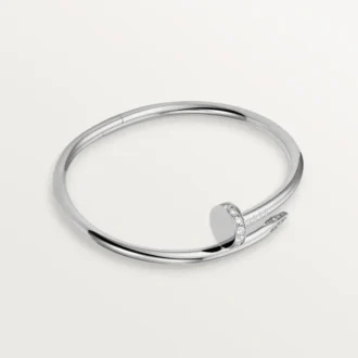 Pulseira Juste Un Clou, Modelo Clássico, Diamantes
