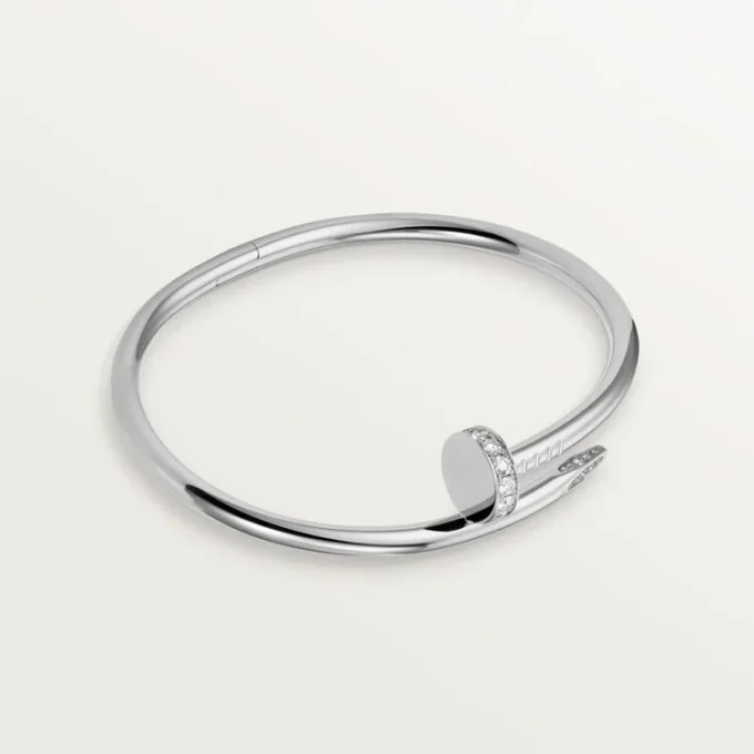 Pulseira Juste Un Clou, Modelo Clássico, Diamantes