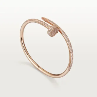 Pulseira Juste Un Clou, Modelo Clássico, Diamantes