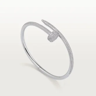 Pulseira Juste Un Clou, Modelo Clássico, Diamantes