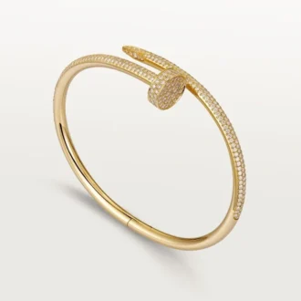 Pulseira Juste Un Clou, Modelo Clássico, Diamantes