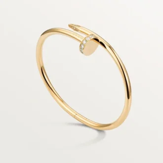 Pulseira Juste Un Clou, Modelo Clássico, Diamantes