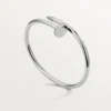 Pulseira Juste Un Clou, Modelo Clássico, Diamantes