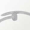Pulseira Juste Un Clou, Modelo Clássico, Diamantes