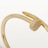 Pulseira Juste Un Clou, Modelo Clássico, Diamantes