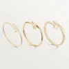 Pulseira Juste Un Clou, Modelo Clássico, Diamantes