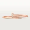 Pulseira Juste Un Clou, Modelo Clássico, Diamantes