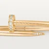 Pulseira Juste Un Clou, Modelo Clássico, Diamantes
