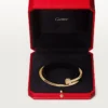 Pulseira Juste Un Clou, Modelo Clássico, Diamantes