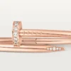 Pulseira Juste Un Clou, Modelo Clássico, Diamantes