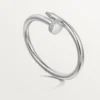 Pulseira Juste Un Clou, modelo grande, diamantes