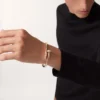 Pulseira Juste Un Clou, modelo grande, diamantes