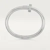 Pulseira Juste Un Clou, modelo grande, diamantes