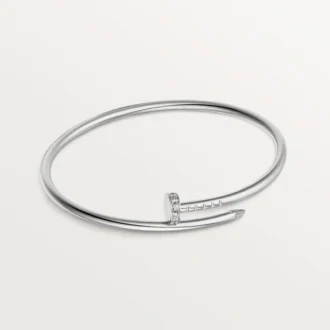 Pulseira Juste Un Clou, modelo pequeno, diamantes