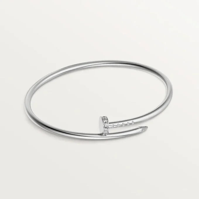 Pulseira Juste Un Clou, modelo pequeno, diamantes