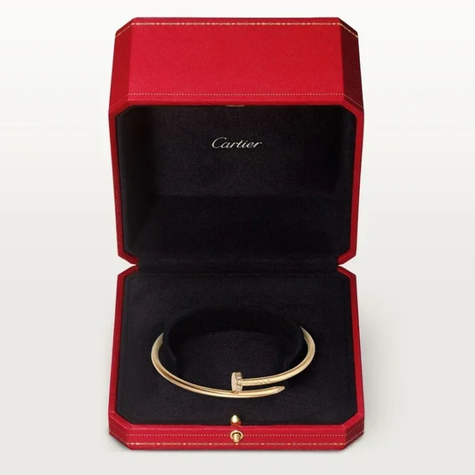 Pulseira Juste Un Clou, modelo pequeno, diamantes