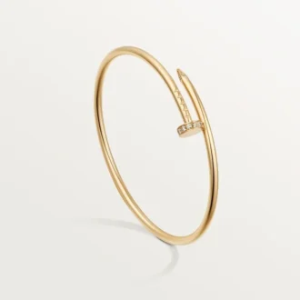 Pulseira Juste Un Clou, modelo pequeno, diamantes