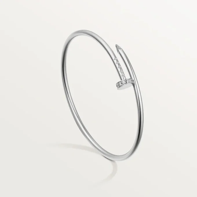 Pulseira Juste Un Clou, modelo pequeno, diamantes