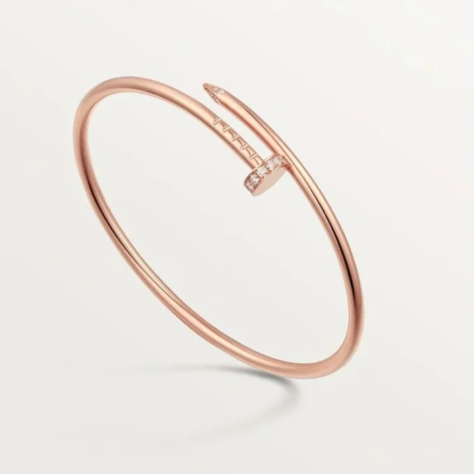 Pulseira Juste Un Clou, modelo pequeno, diamantes