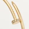 Pulseira Juste Un Clou, modelo pequeno, diamantes