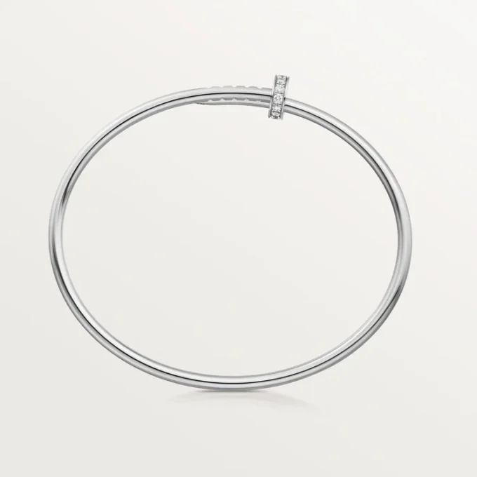 Pulseira Juste Un Clou, modelo pequeno, diamantes