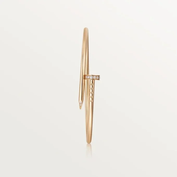 Pulseira Juste Un Clou, modelo pequeno, diamantes