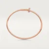 Pulseira Juste Un Clou, modelo pequeno, diamantes