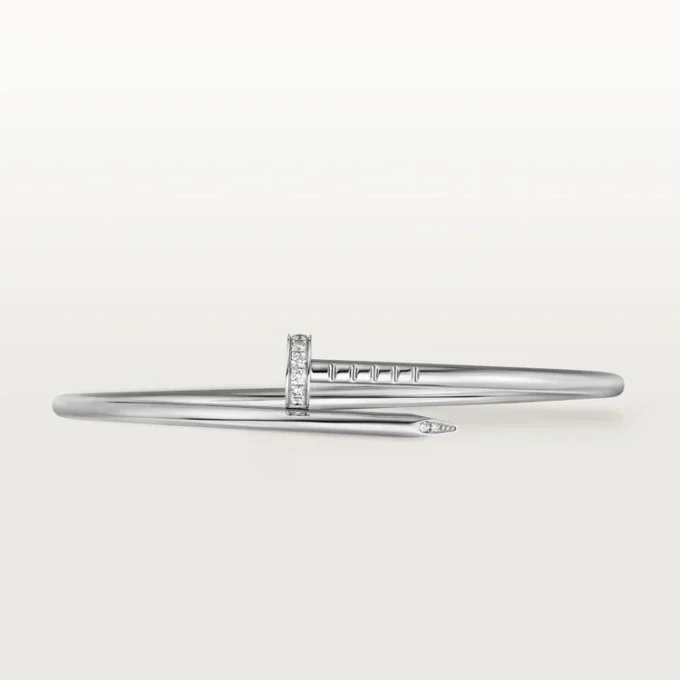 Pulseira Juste Un Clou, modelo pequeno, diamantes