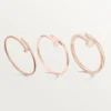 Pulseira Juste Un Clou, modelo pequeno, diamantes