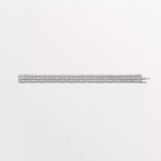 Pulseira Lignes Essentielles, diamantes em corte brilhante