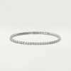 Pulseira Lignes Essentielles, diamantes em corte brilhante