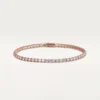 Pulseira Lignes Essentielles, diamantes em corte brilhante