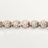 Pulseira Lignes Essentielles, diamantes em corte brilhante