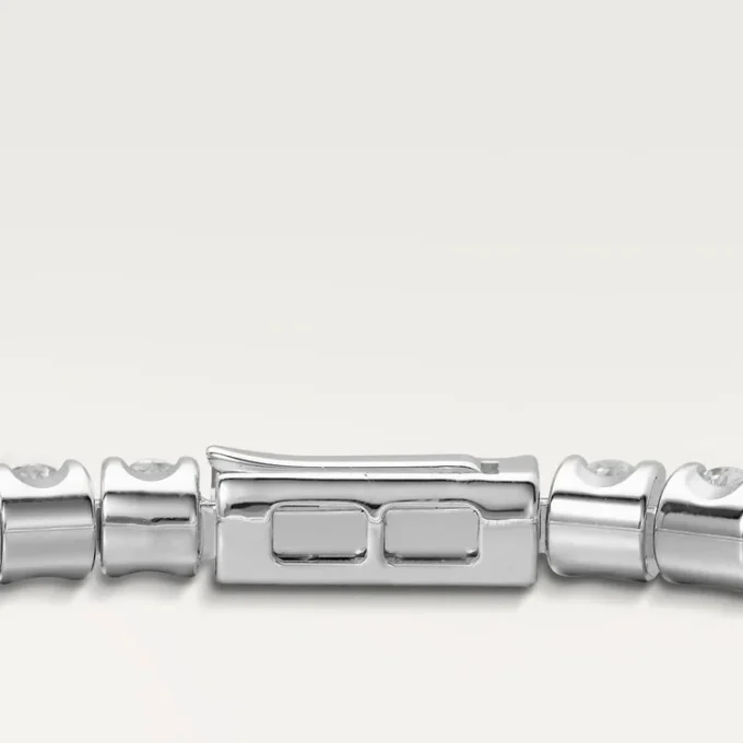 Pulseira Lignes Essentielles, diamantes em corte brilhante